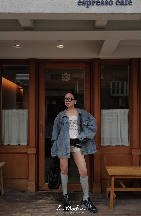 圓領字母棉質長袖上衣
